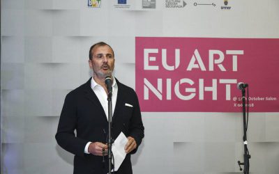EU Art Night held in the the Museum of the City of Belgrade