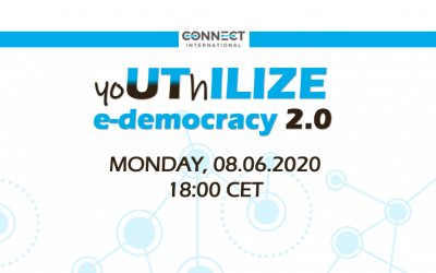 Call for Participation – Webinar “yoUThILIZE e-democracy” (08.06.2020, 18:00 CET)