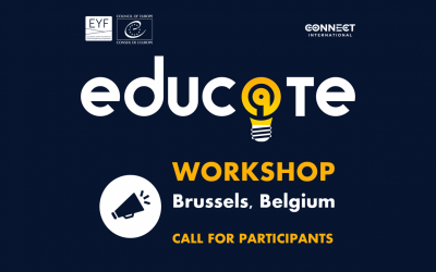 Take part in Educ@te workshop in Brussels (13-16.05.2022)