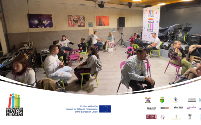 EUROPEAN LIVING LIBRARY  FOR YOUNG CITIZENS VISITED LJUBLJANA￼