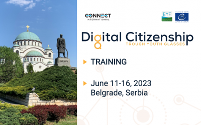 Call for Participants: Training on Mainstreaming Youth Perspective into Digital Citizenship Debate (June 11-16, Belgrade, Serbia)