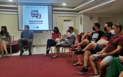 “THINK! DON’T HATE” TRAINING FOR COUNTERIZERS HELD IN THESSALONIKI, GREECE