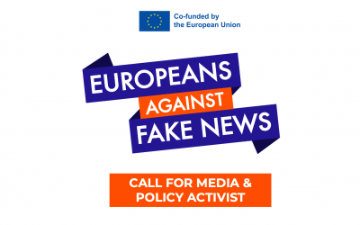Call for MEDIA AND POLICY ACTIVISTS @ “Europeans Against Fake News” Online Event