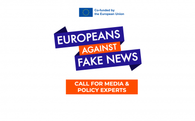 Call for MEDIA AND POLICY EXPERTS @ “Europeans Against Fake News” event in Spain